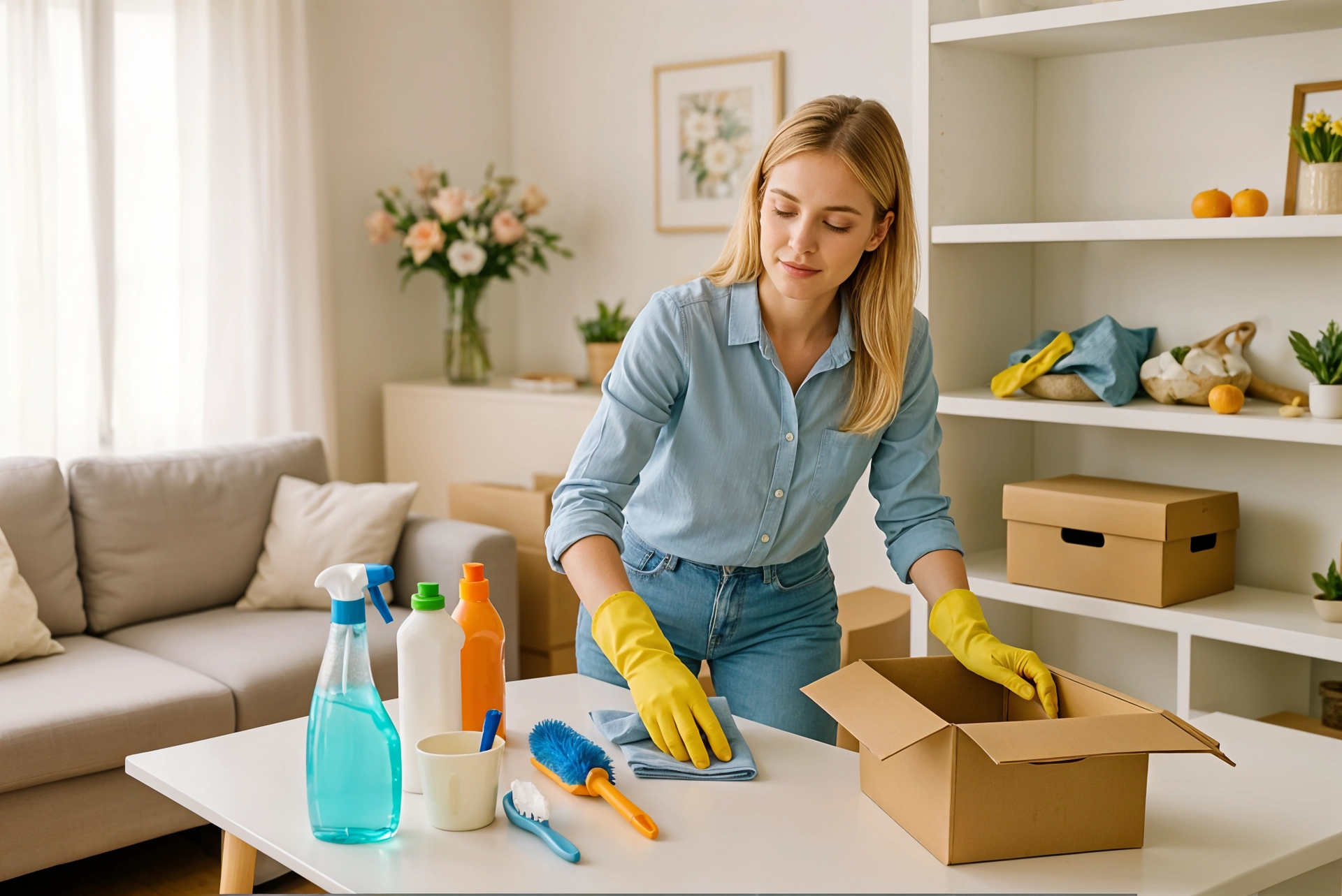 Grand nettoyage / nettoyage de printemps - Prestation de nettoyage pour particuliers - Veka Nettoyage